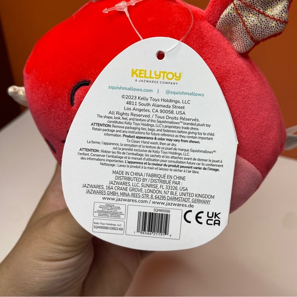 Halloween Squishmallow Karlie the Devil Bat 5” - Picture 6 of 8